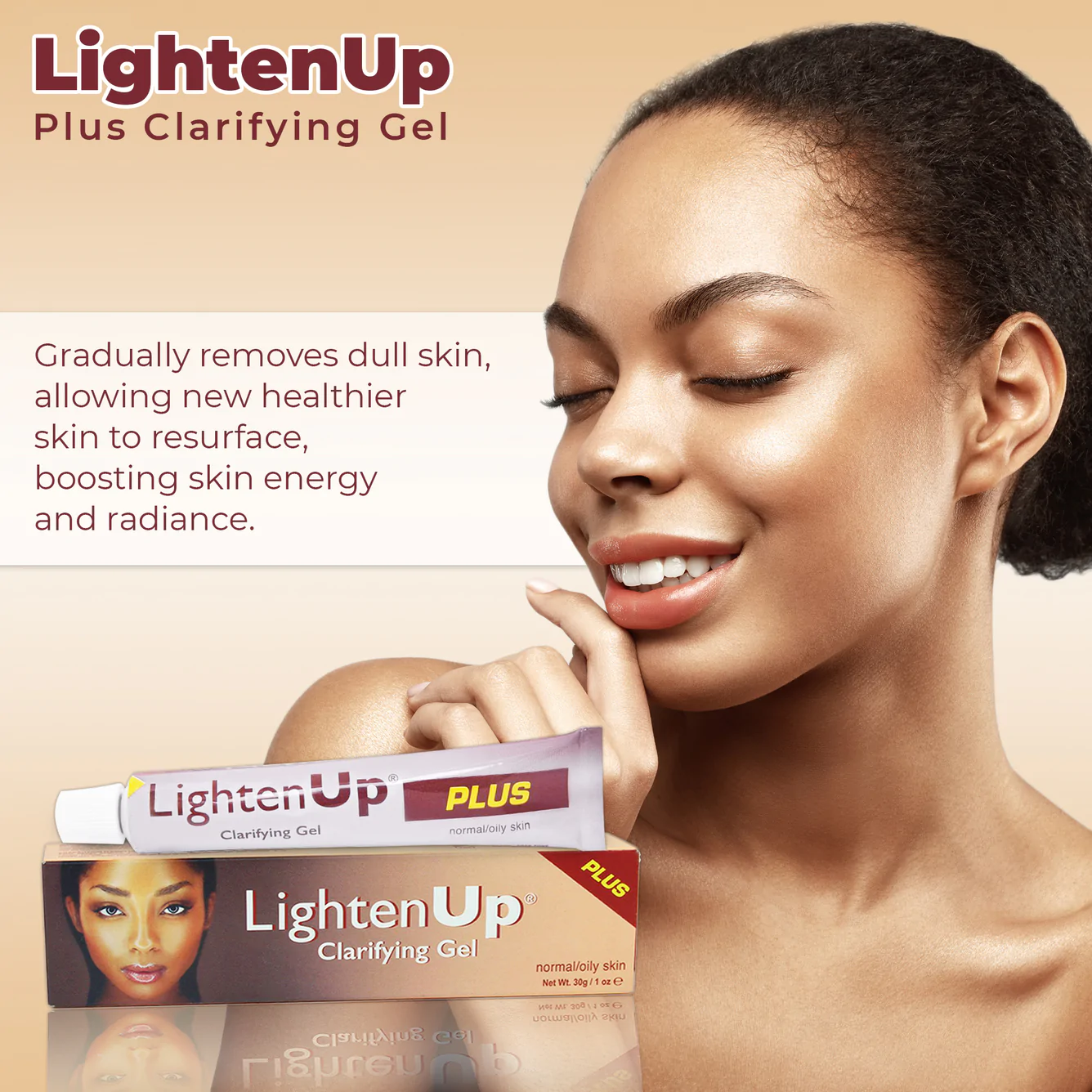 LightenUp PLUS Clarifying Gel Tube - 30g / 1 Oz - Image 4