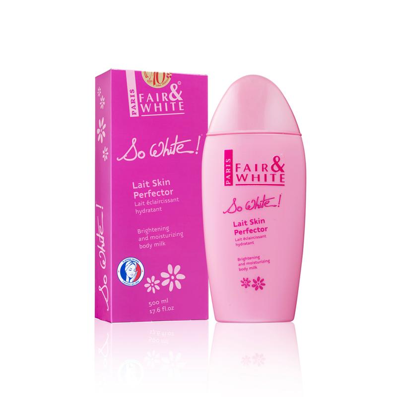 FAIR & WHITE SO WHITE SKIN PERFECTOR BODY LOTION 500ML