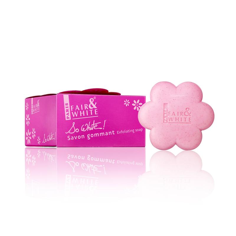 FAIR & WHITE SO WHITE EXFOLIATING SOAP 200 GRAMS