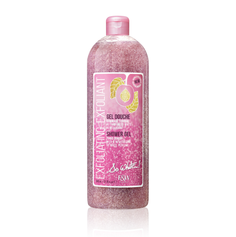SO WHITE! EXFOLIATING SHOWER TONIC SCRUB 940ML