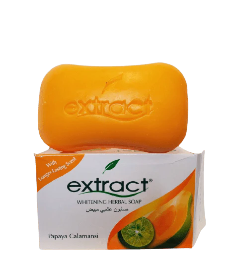 Extract Whitening Herbal Papaya Soap 125g